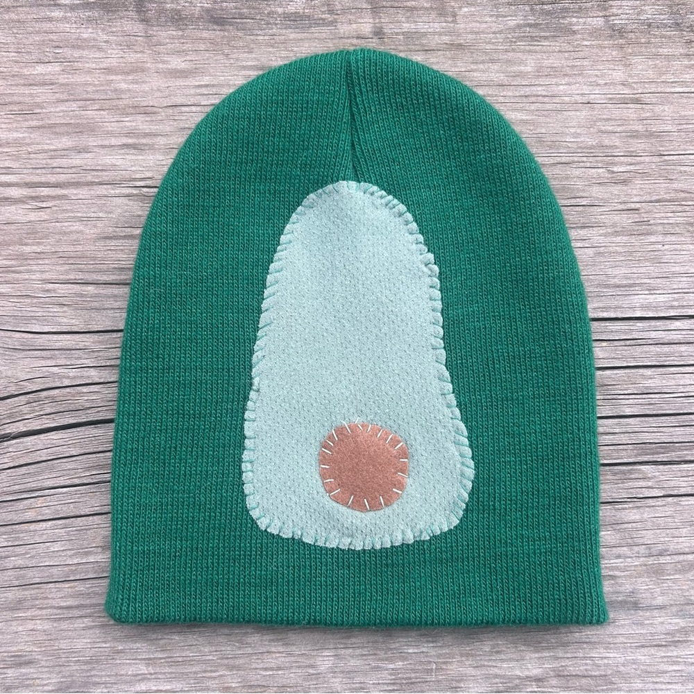 Avocado Refashioned Beanie